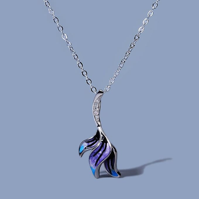Modieuze Kleurrijke Vlinderketting Retro Vlinderketting gray