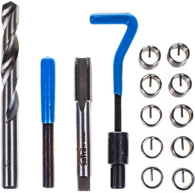 Draadreparatie set - Helicoil set - Tapset M14x1.5 - SATRA