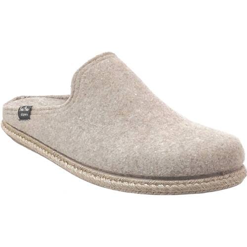 Herenslippers gemaakt van gerecyclede wol | TOMAS-RW