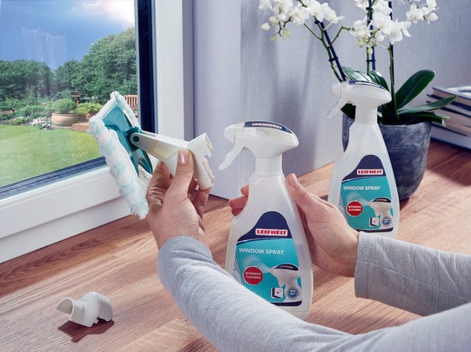 Leifheit Window spray cleaner met pad 500ml