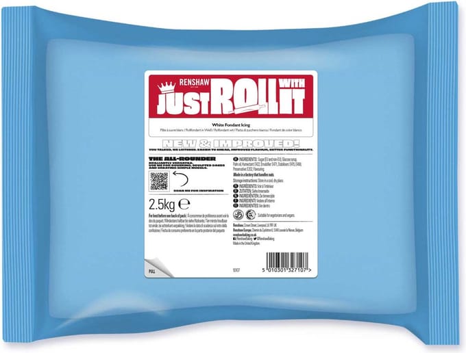 Renshaw Fondant - Wit - 2.5kg