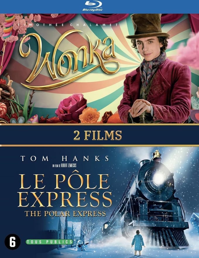 Wonka & The Polar Express (Blu-ray)