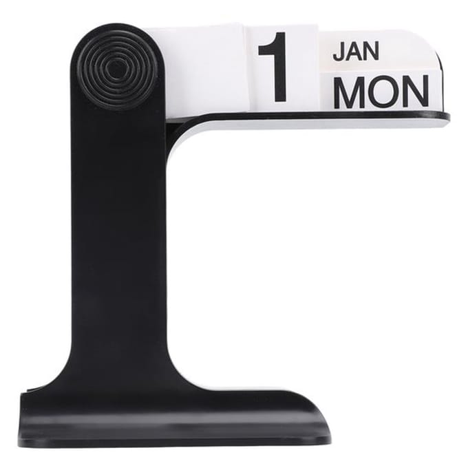 Allecto - Flipping Calendar - Bureau Kalender - Vintage Design - Desk