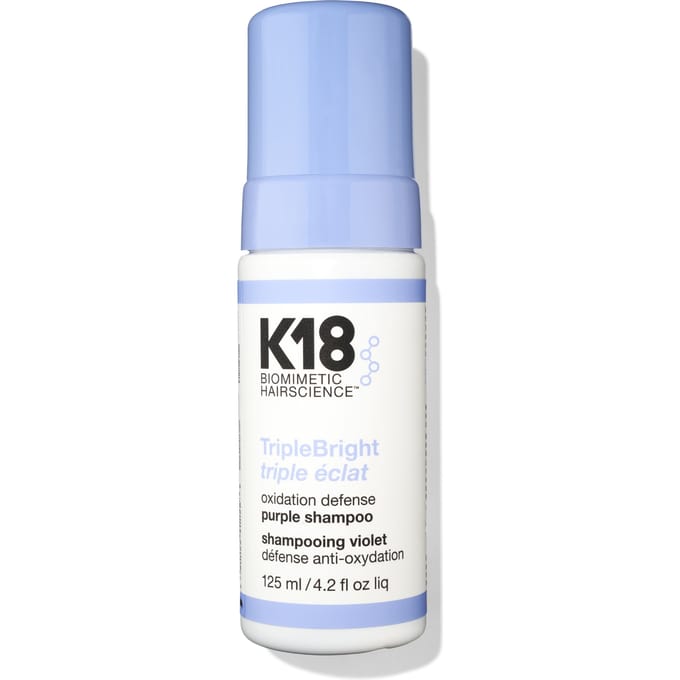 K18 HAIR Triplebright Oxidation Defense Purple Shampoo