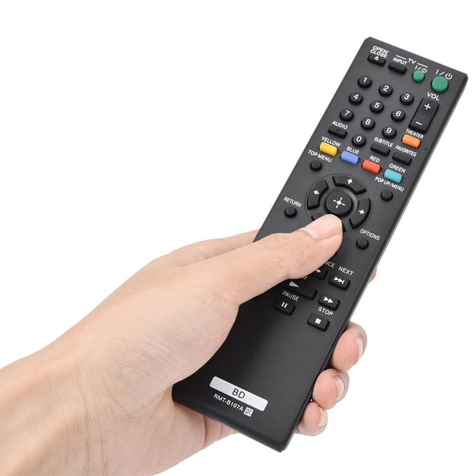 Télécommande de remplacement pour Sony RMt B107A black