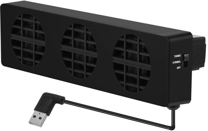 Dailygoods - Koelventilator - Nintendo Switch - USB Koelventilator voor Dock - Compatibel - Koelerhouder - Ideaal voor gamers - Handige beugel