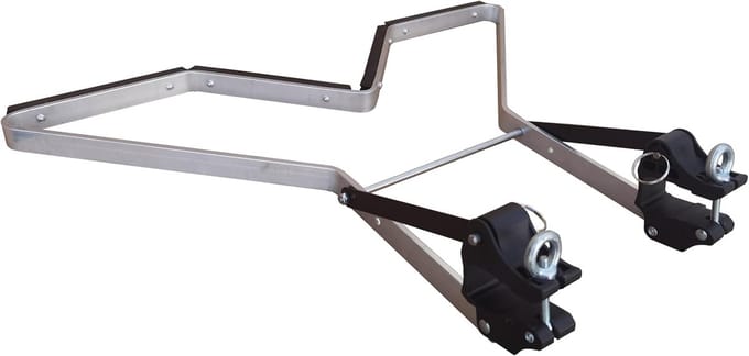 Ladder Afstandhouder - Muursteun Ladder - Veilig Werken - Stalen Frame Constructie - 67 cm Spanwijdte - Metaal