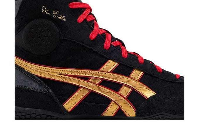 ASICS Dan Gable Evo 3 Zwart Puur Goud 45 black