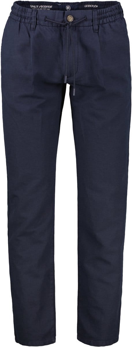 Lerros Broek Blauw Maat W32/L34
