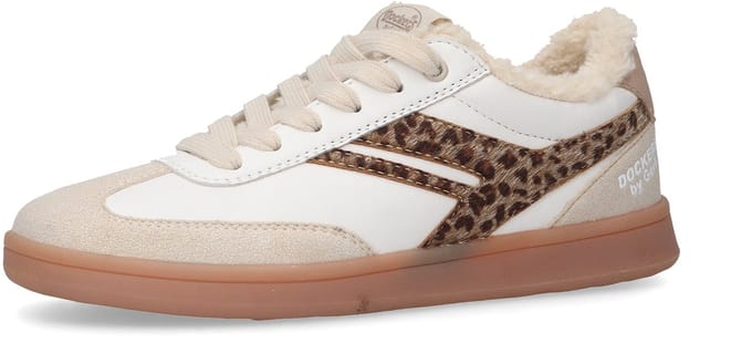Dockers by Gerli Dames Sneaker Veterschoen 55MY306-217-505 wit