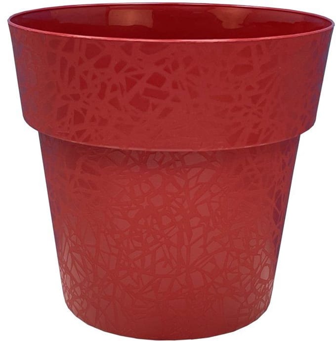 Bloempot - RIVIERA - Terea - Ø 58 cm - Rood
