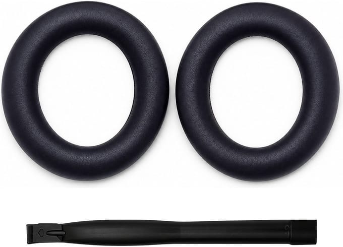 Set Oorkussens voor Sony Koptelefoon – PlayStation 5 3D Pulse Wireless Oorkussen – PS5 Pulse 3D - Kunstleer met Schuimvulling