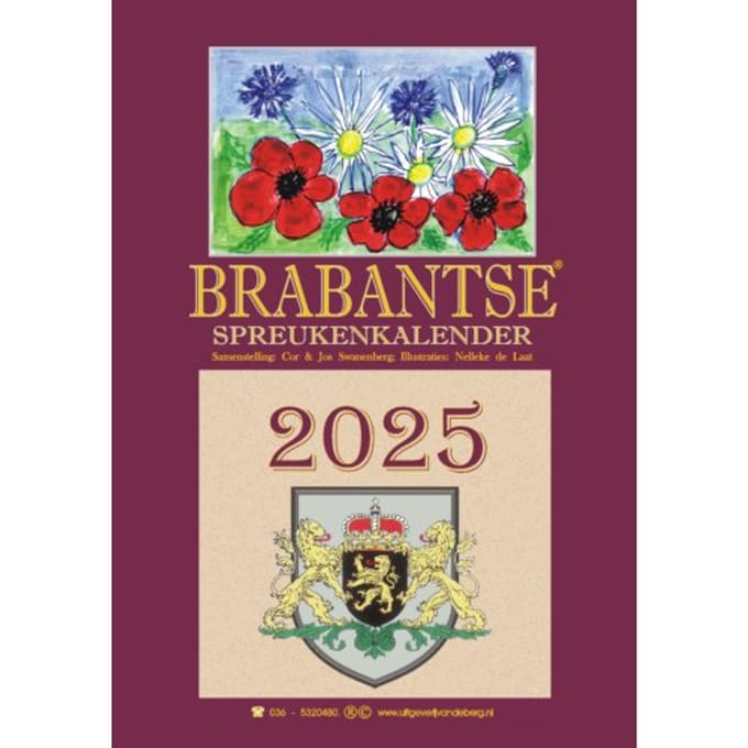Brabantse Spreukenkalender 2025 - Cor Swanenberg