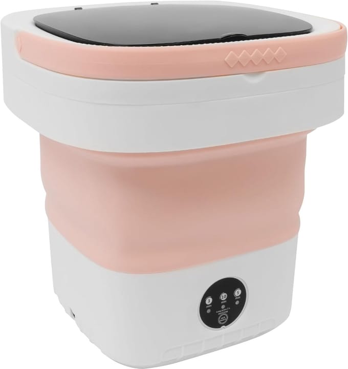 Mini Wasmachine met Centrifuge - Voor Kleine Wasgoed - Meerdere Programma's -