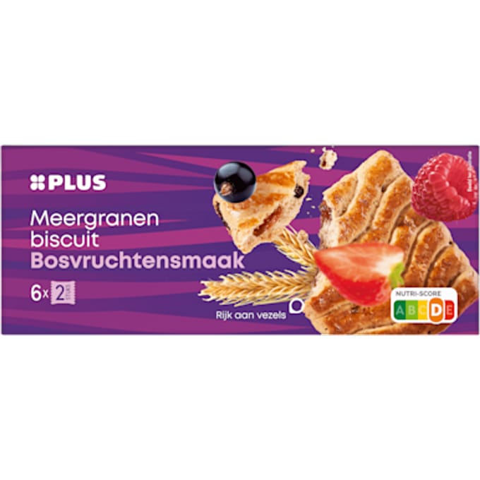 Meergranenbiscuit bosvruchten