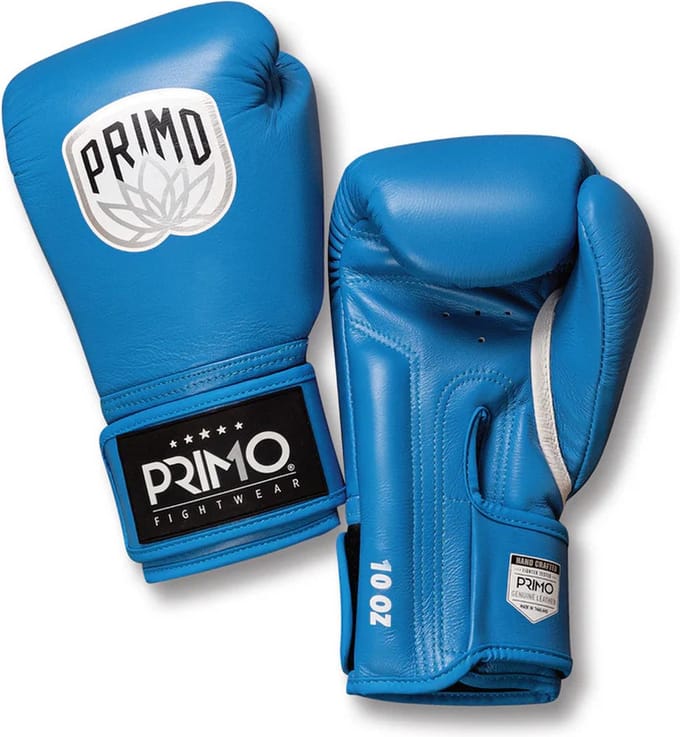 Primo Emblem 2.0 Mayan Blue Bokshandschoenen - Echt Leer - Blauw 14 oz