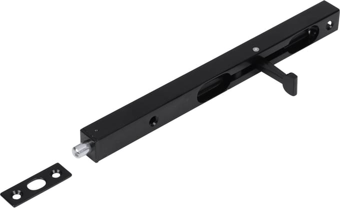 Wovar Kantschuif Zwart Bascule 200 x 17 x 15 mm | Per Stuk