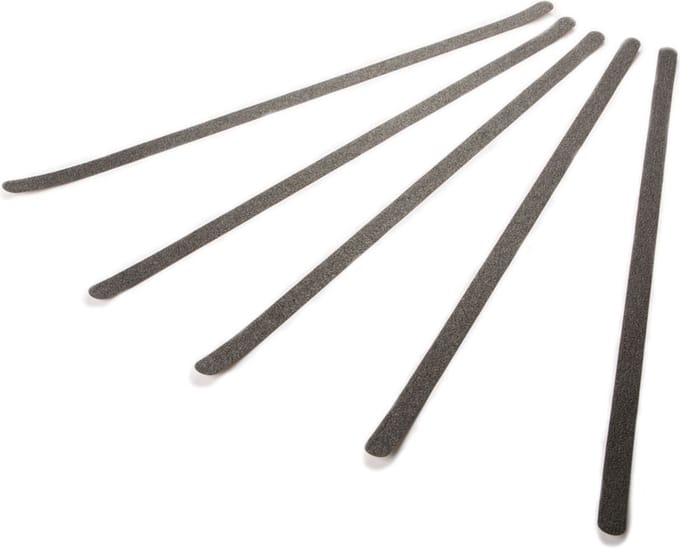 Antislip tape voor trappen zelfklevend 610x19mm - Zwart