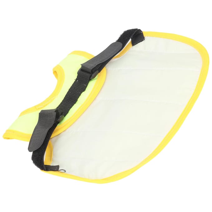 Gilet Réfléchissant Poulet Polyester Réutilisable Protection Plumes Harnais Poulet pour Poule Canard Oies jaune