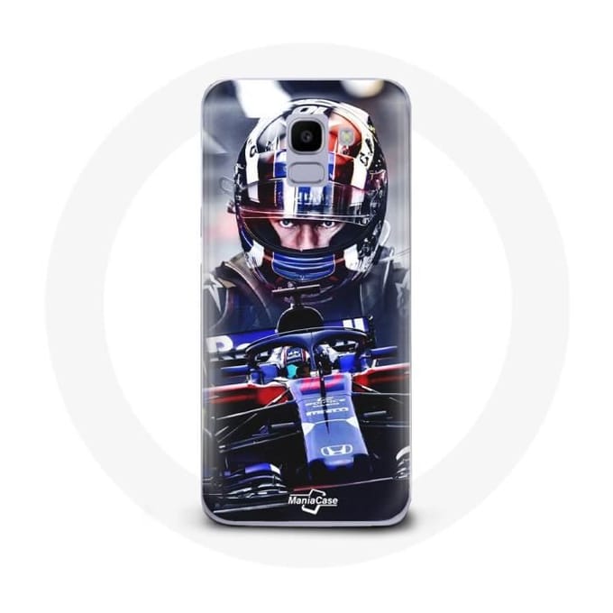 Case voor Samsung Galaxy A6 2018 Formule 1 Pierre Gasly Franse F1-coureur