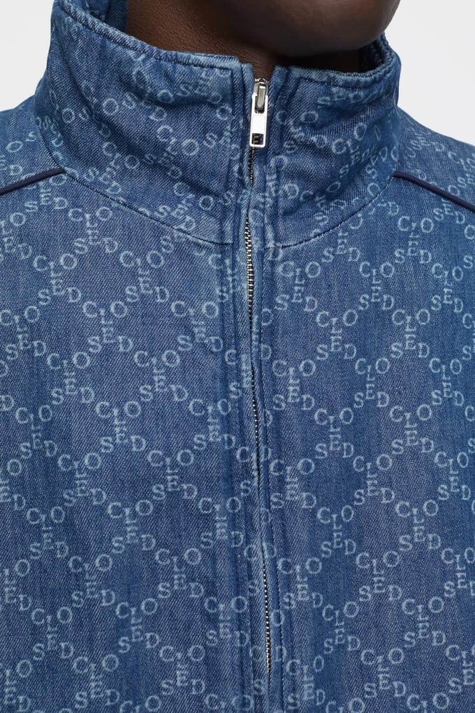 Closed Track Suit Jacket Jackets & Coats Mid Blue Taglia: M | Giacche leggere Outlet | Uomo | Blu