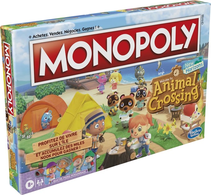 Monopoly Animal Crossing - Franstalige Editie