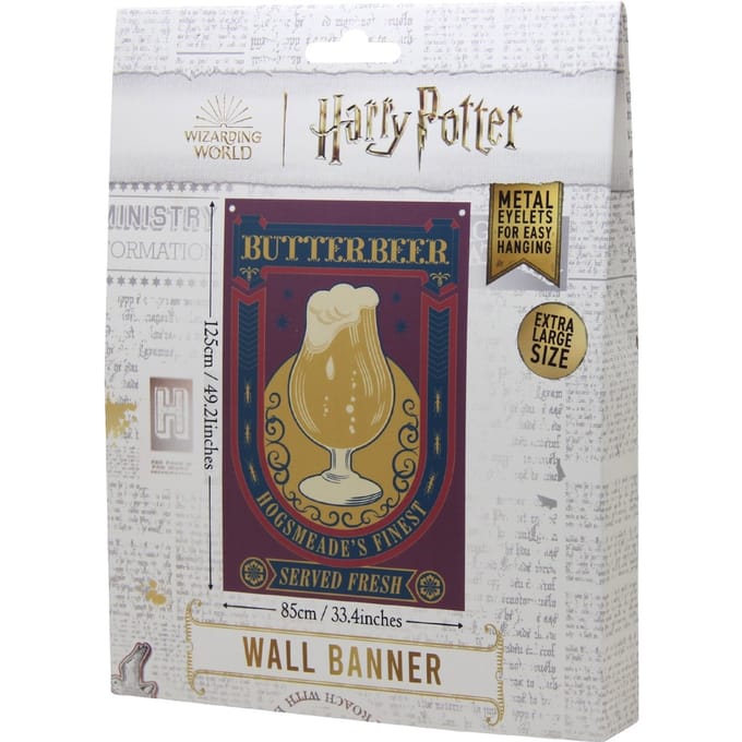Harry Potter Butterbeer Wall Banner