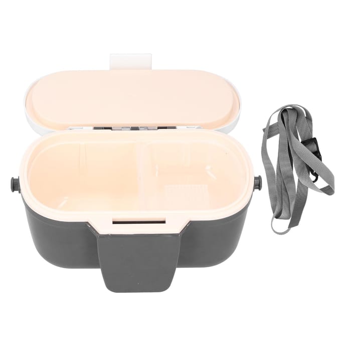 Plastic Geïsoleerde Aas Zeevissen Regenwormen Zee Zijderups Bewaardoos Visaccessoire beige