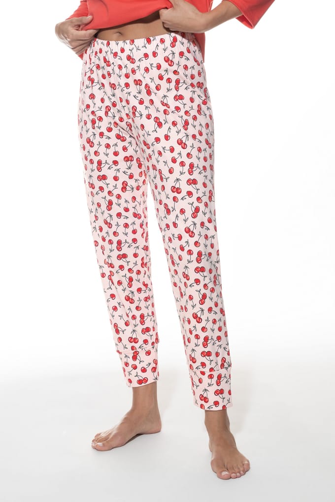 Broek 7/8-lang Serie Cherry Rush Bonbon Pink
