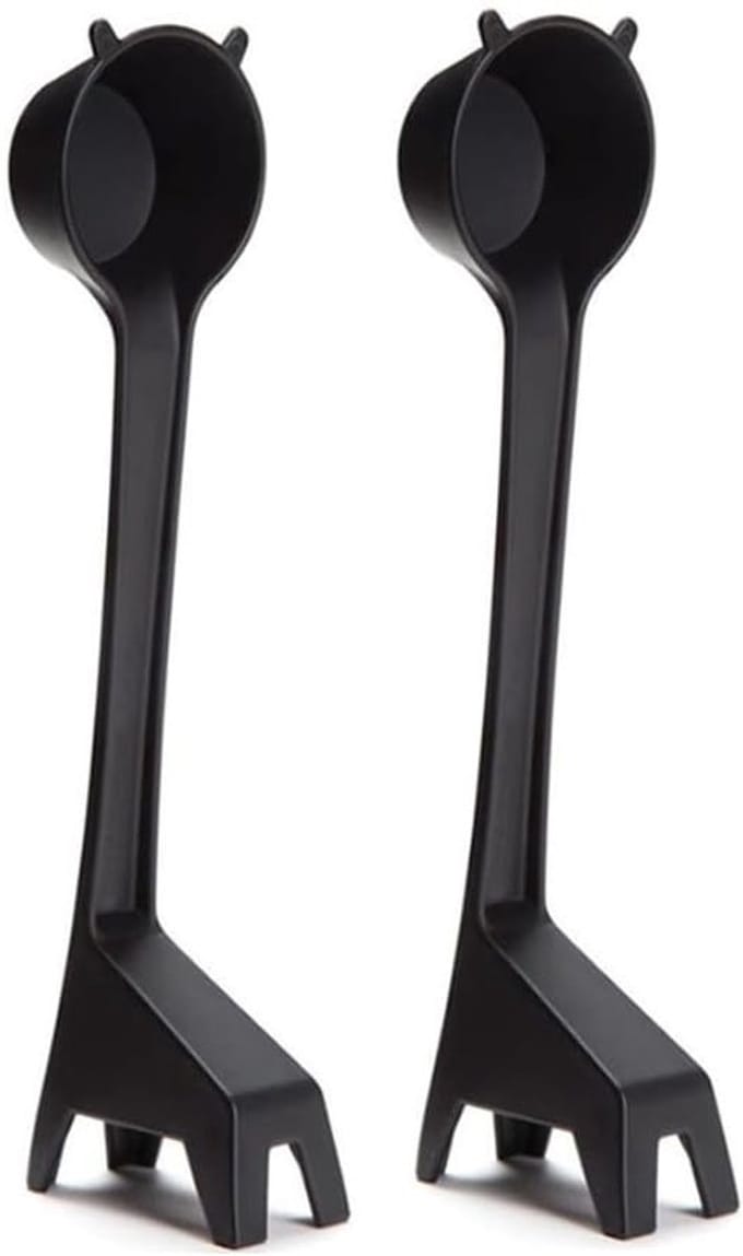 Set van 2 Plastic Koffielepels - Maatlepels voor Espresso, Gemalen Koffie en Thee