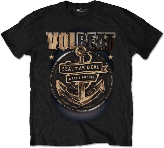 Volbeat - Anchor Heren T-shirt - M - Zwart