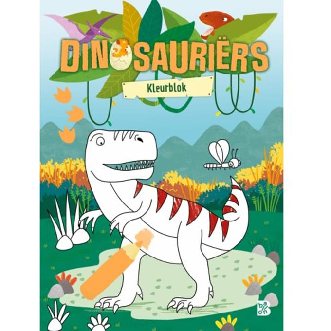 Dinosauriërs Kleurblok - Dinosauriërs