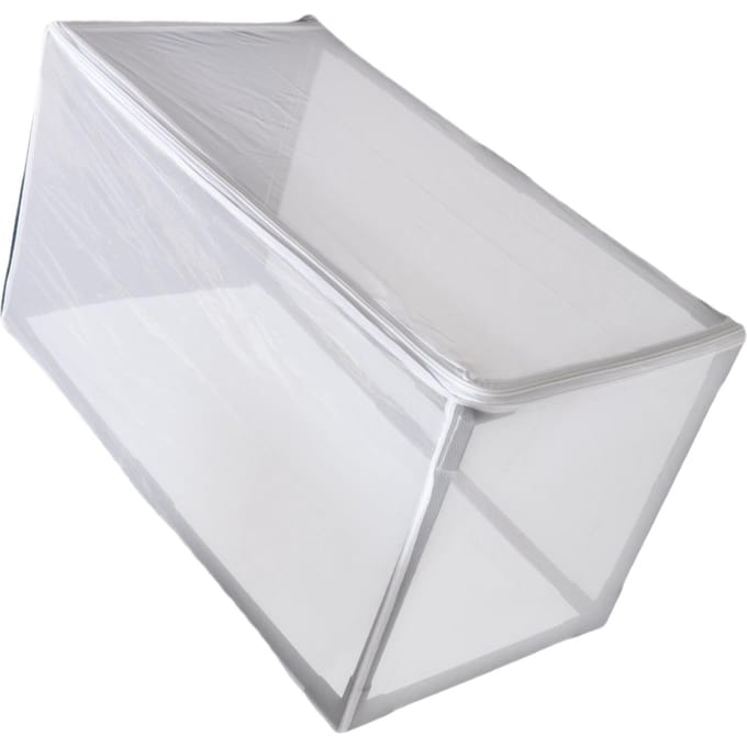 Insecten Gaas Kooi Vlinders Habitats Kweekkooien Kas Accessoire 42x42x77cm white