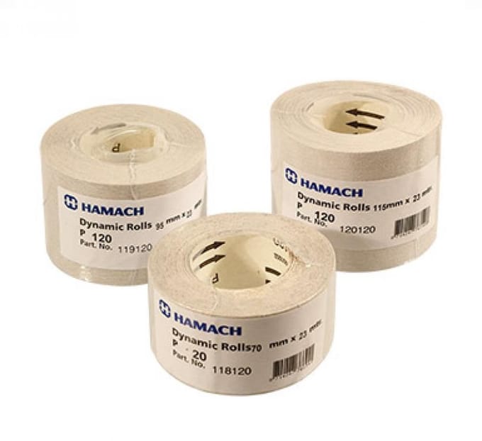 HAMACH Dynamic schuurpapier op rol 95 mm x 23 mtr - P100