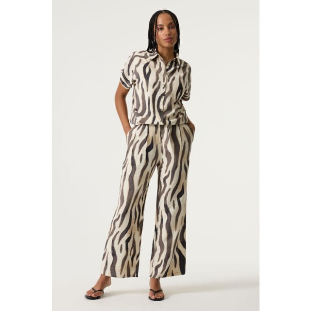 GARCIA Q260113 Dames Loose Fit Broek Wit