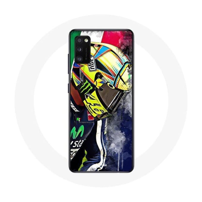 Samsung Galaxy A41 Case Valentino Rossi Champion Speed ​​Driver