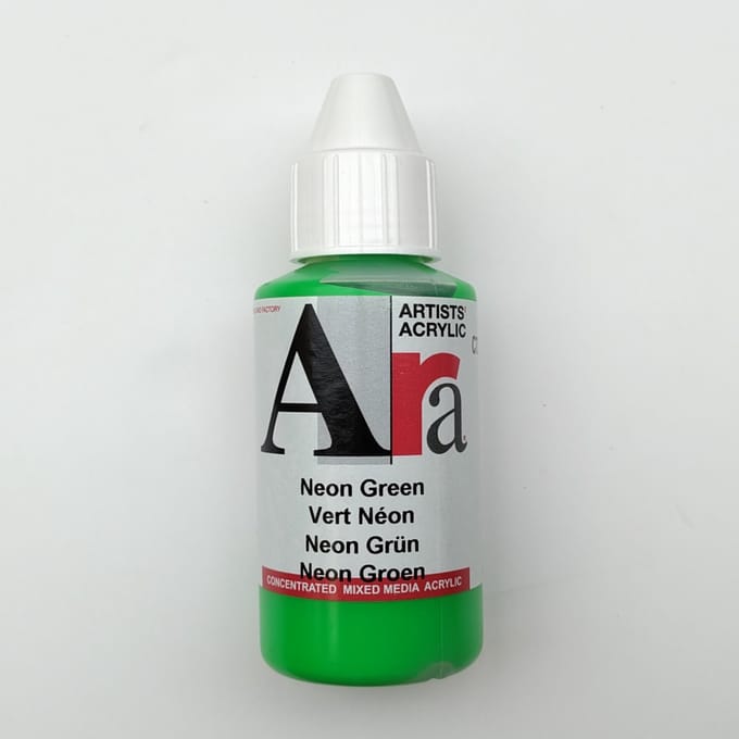 Acrylverf Ara 100ml - Neon Groen - C725