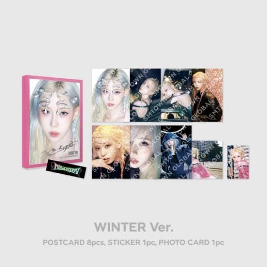 POSTKAART aespa Armageddon The Mystery Circle POP-UP MD Winter