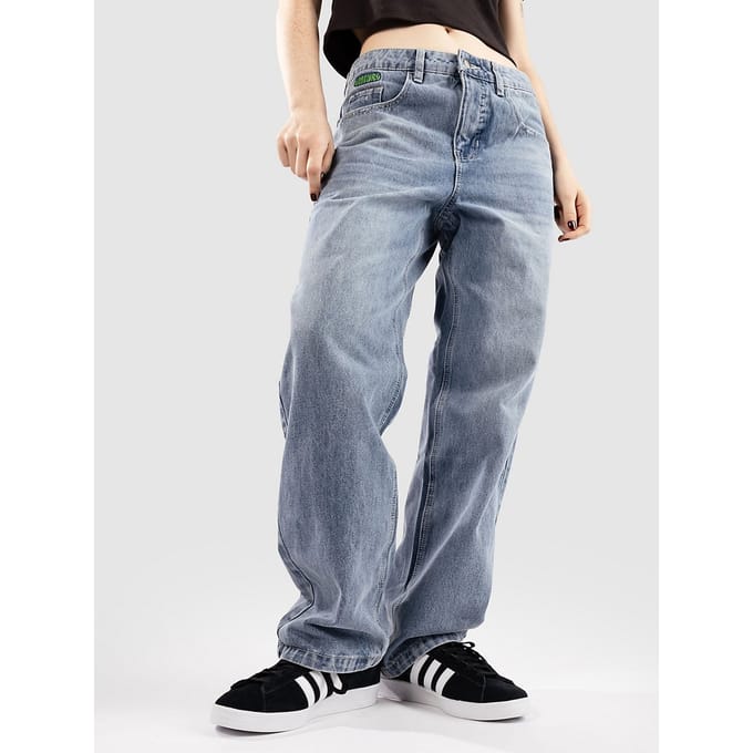 Empyre Loiter Slouchy Straight Jeans blauw