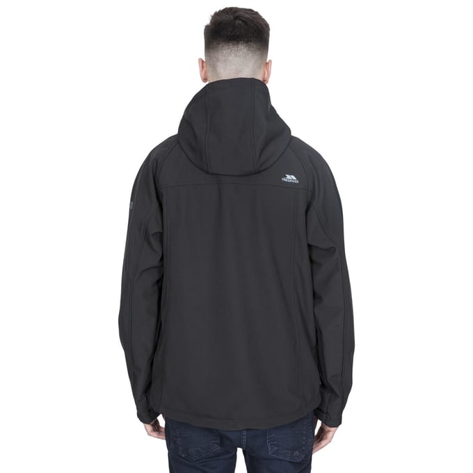 Trespass - Heren Accelerator II Waterbestendige Softshell Jas (Zwart)