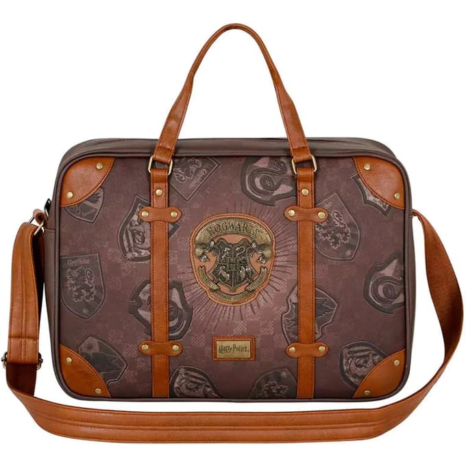 Karactermania - Harry Potter - Pride - Laptoptas Computer - PC Tas met Schouderriem en Trolley Bevestiging - Bruin