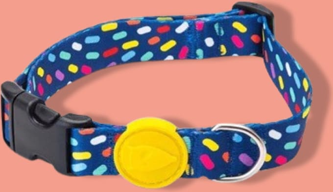 Morso - Halsband Hond Gerecycled Color Invaders Paars