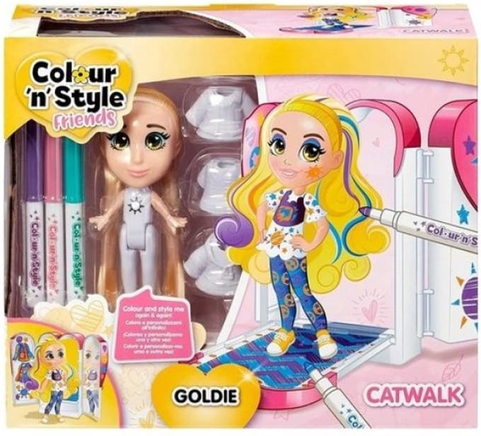 Colour'n'Style Catwalk set Goldie - Hobbyset