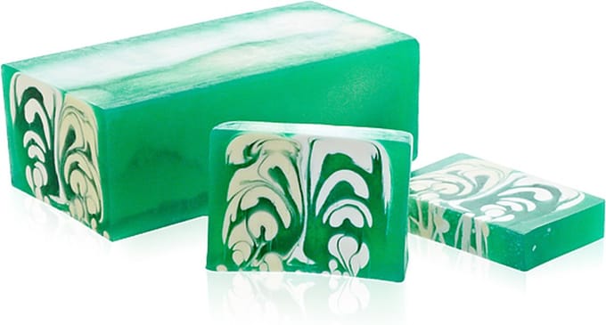 Handgemaakte Zeep Bar - Mango - 1.2kg - Douchemiddel - Handzeep - 24x8x6.2cm