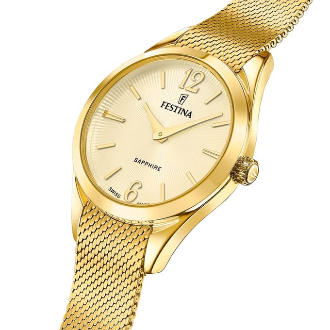 Festina Swiss Made F20077/3 Grace Horloge