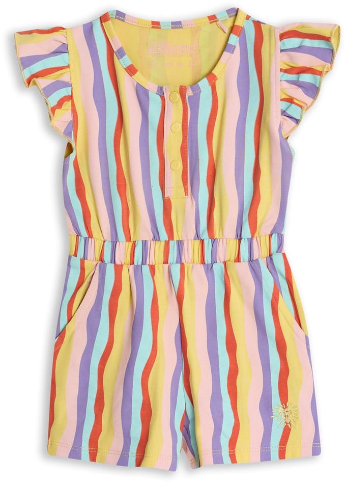 4President playsuit meisjes Powder pink