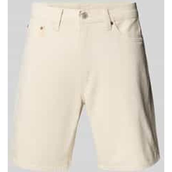 Korte loose fit jeans in 5-pocketmodel, model '468'