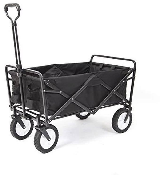 Opvouwbare Waggon met Wielen - Perfect voor Buitenactiviteiten