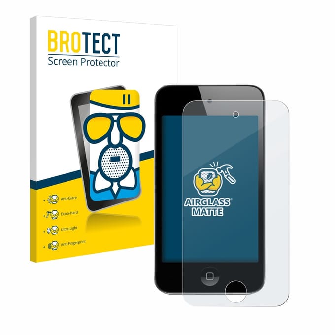 BROTECT - Screenprotector voor Apple iPod Touch (4. Gen.) - Folie Beschermfolie Beschermglas matte