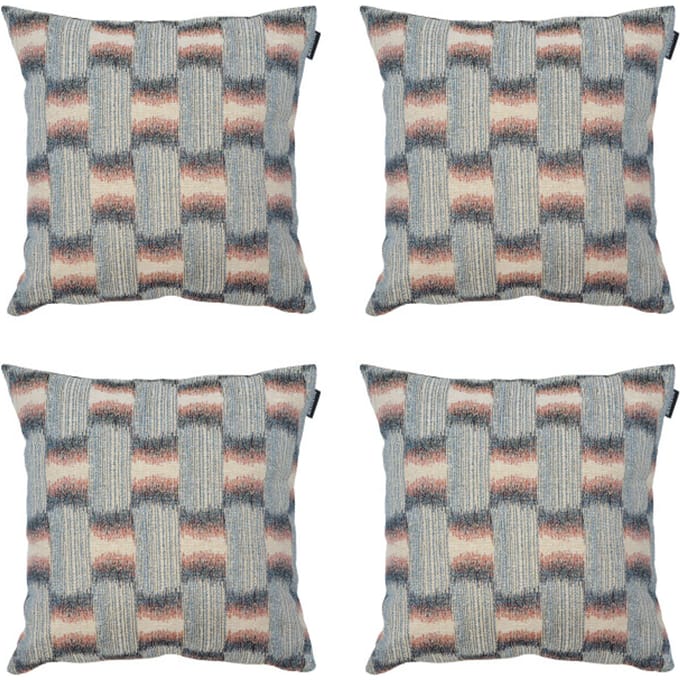 Madison - Sierkussen Madison Home - Multikleur - 45x45x10cm - Set van 4